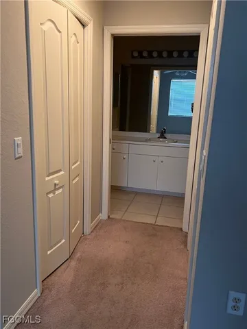 a view of room with utility room