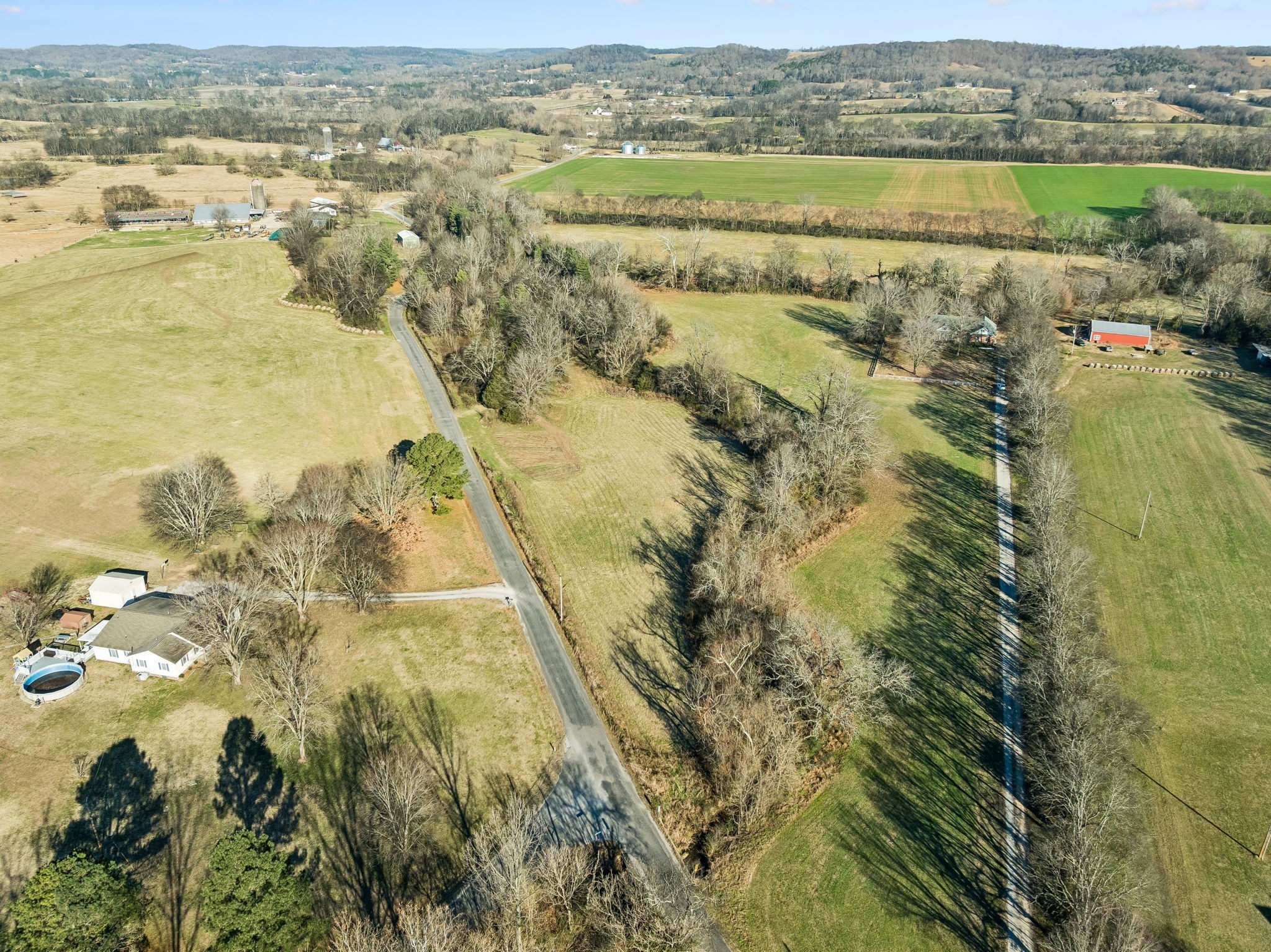 0 Buck Matthews Road Culleoka, TN 38451 - Photo 44 of 69 an aerial view of residential houses with outdoor space