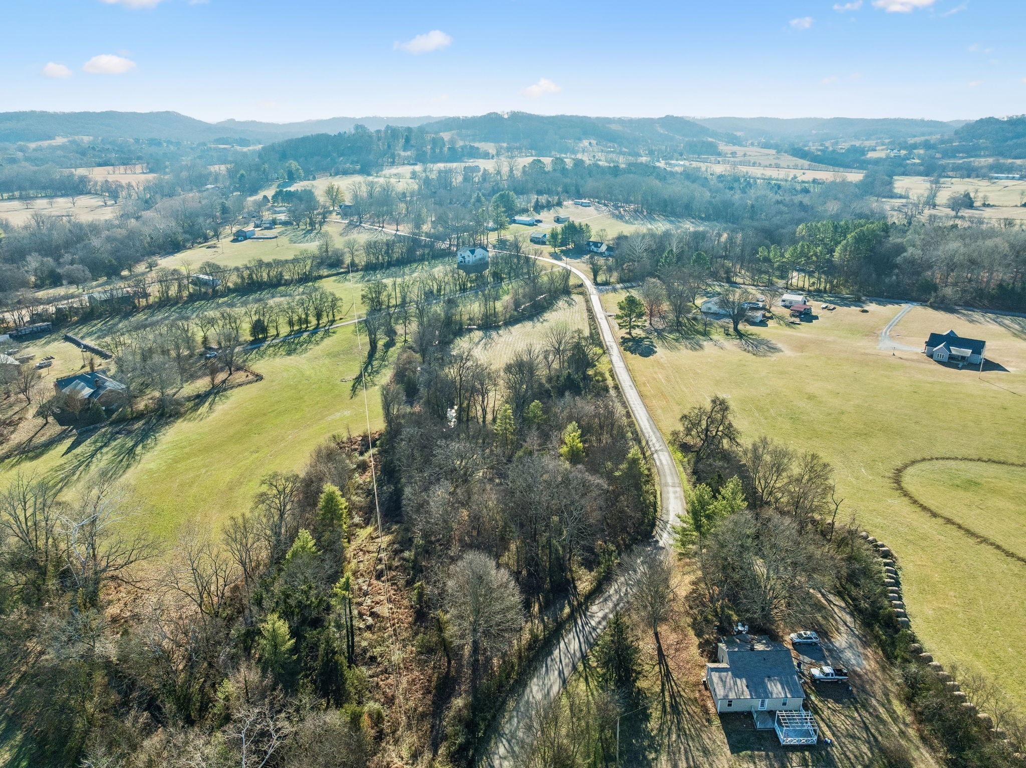 0 Buck Matthews Road Culleoka, TN 38451 - Photo 48 of 69 a view of a lake in middle of the town