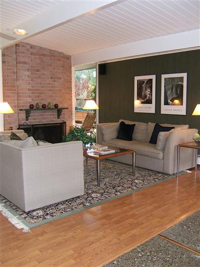 1355 Idylberry Road San Rafael, CA 94903 - Photo 3 of 10 Rich colors and tailored lines frame the "Great Room".