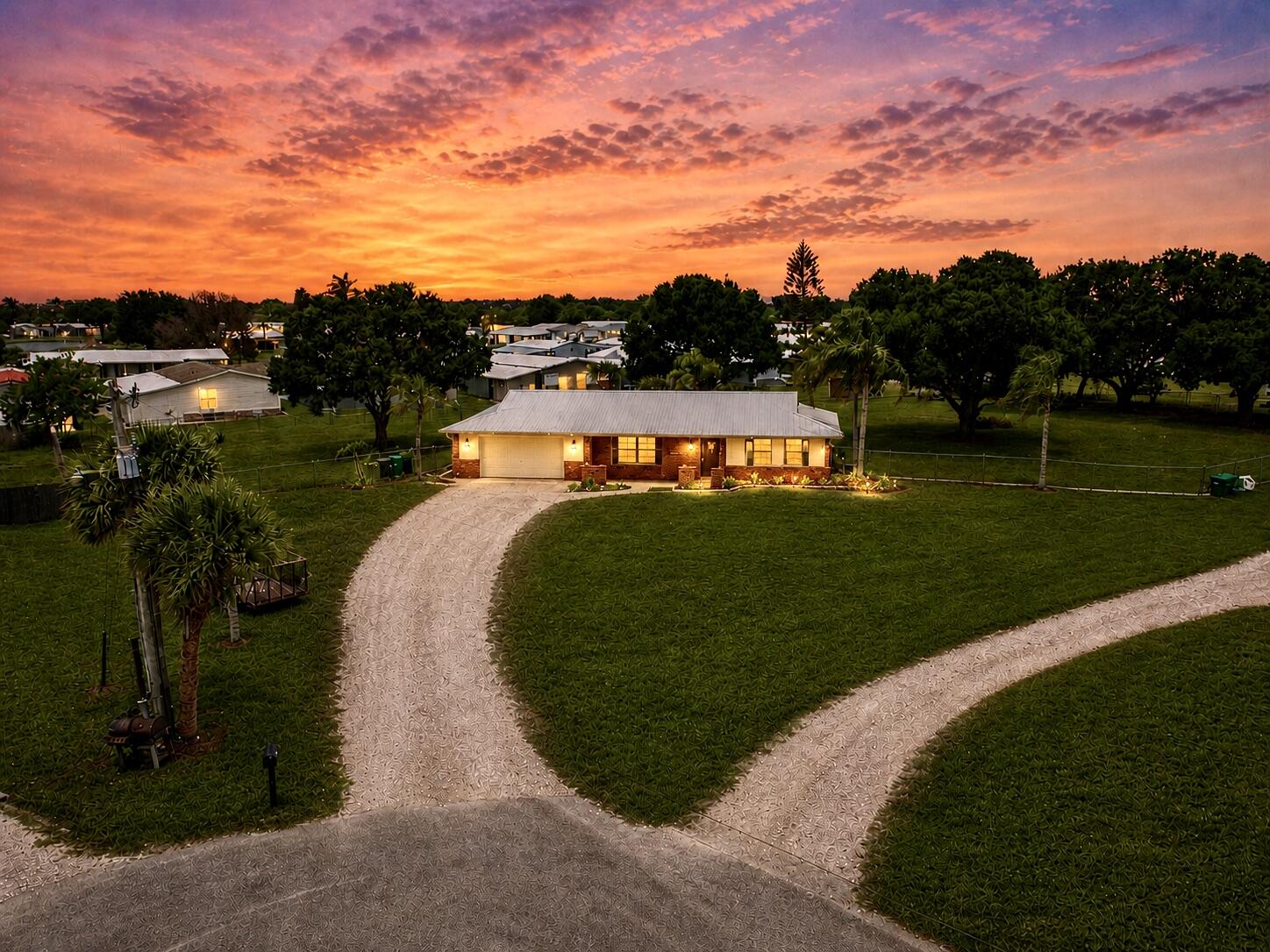 3856 Southwest 11th Avenue Okeechobee, FL 34974 - Photo 42 of 42 Aerial of Front