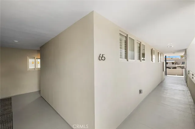 a view of a parking garage