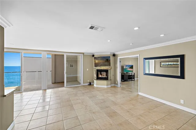 a view of a livingroom with a fireplace