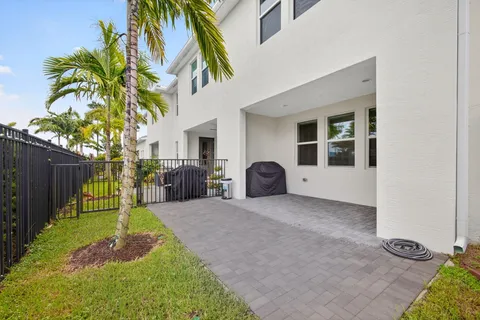 a view of swimming pool with garden