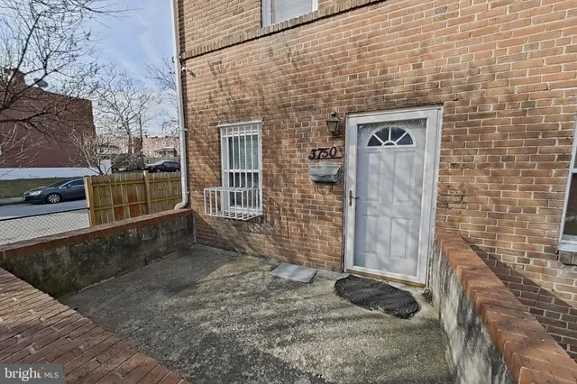 a backyard of a house