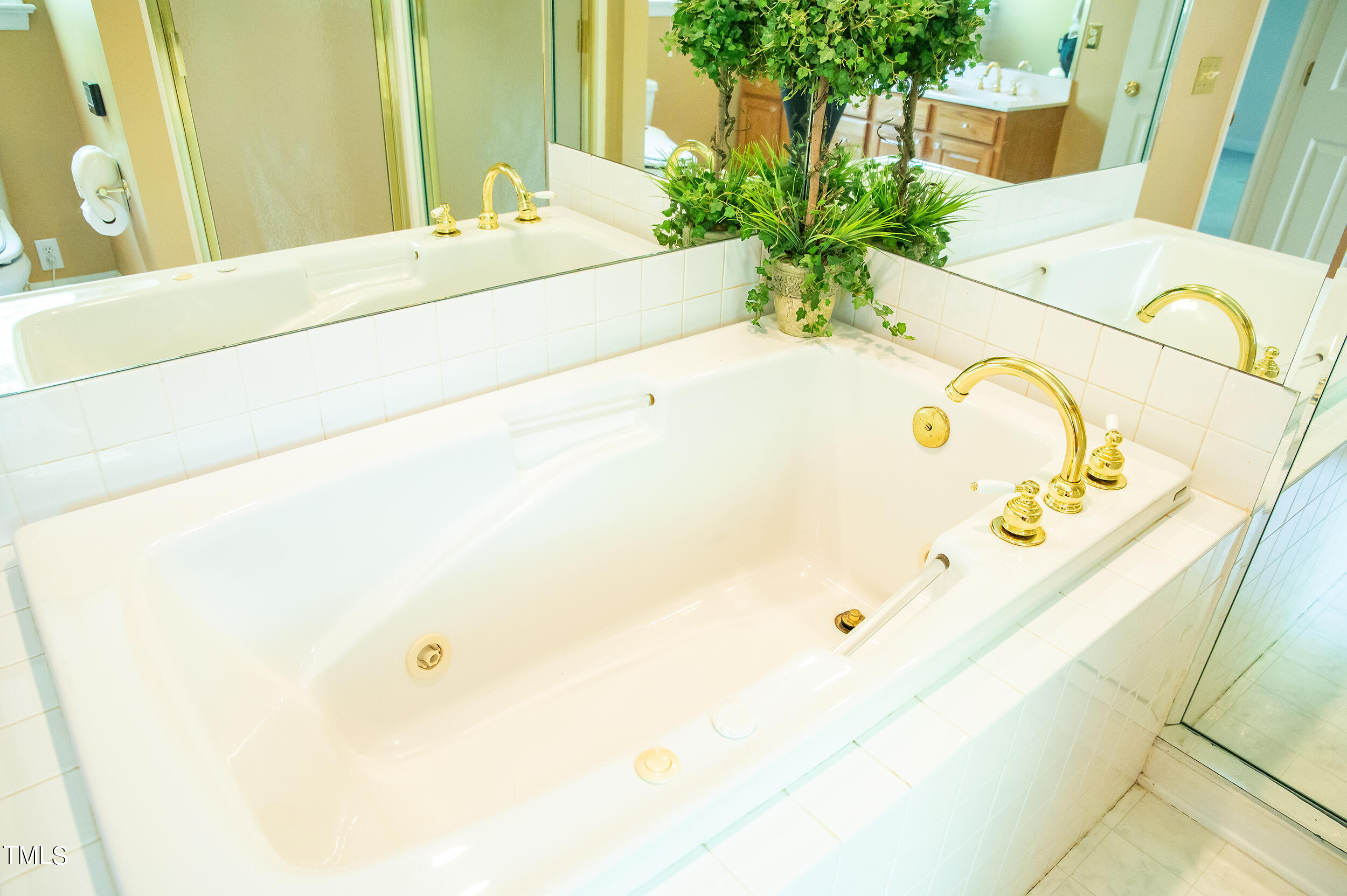 5 Banbury Drive Roxboro, NC 27573 - Photo 35 of 66 a bathroom with a tub sink and mirror