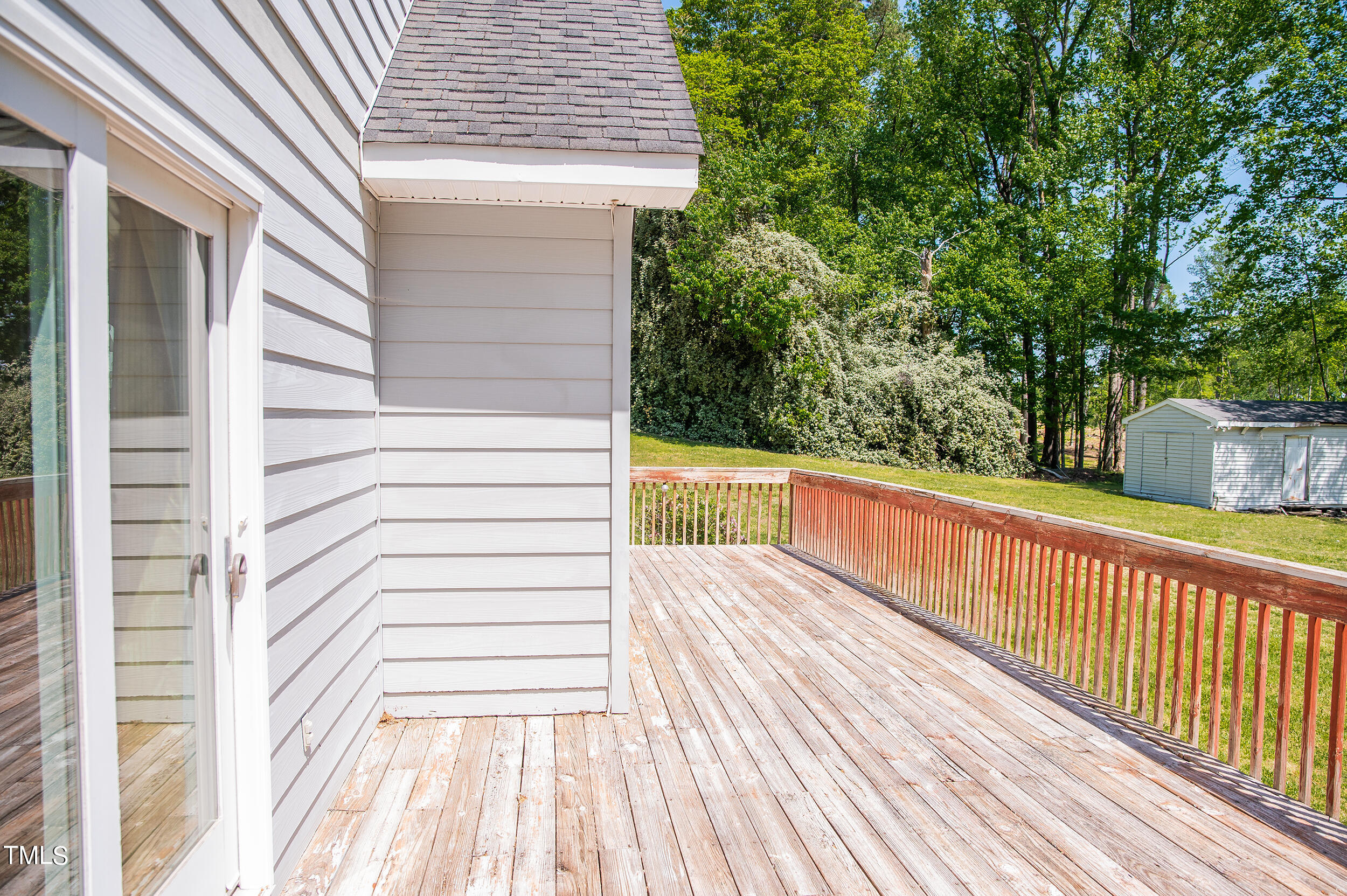 5 Banbury Drive Roxboro, NC 27573 - Photo 54 of 66 a view of a balcony with wooden floor