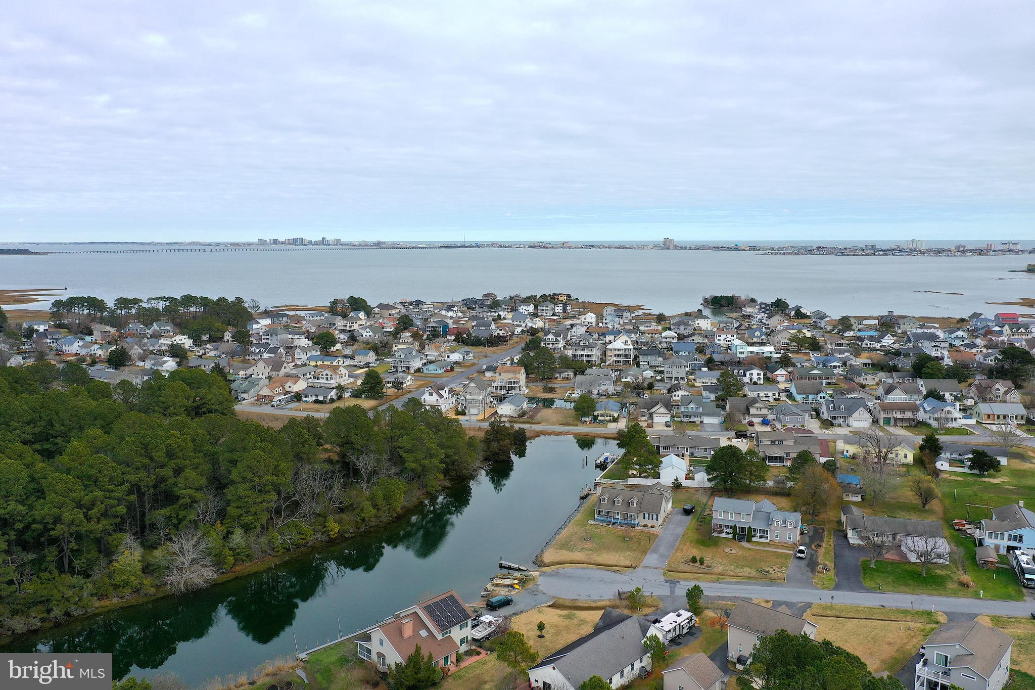12434 Windsor Road Ocean City, MD 21842 - Photo 7 of 8 an aerial view of a city with lots of residential buildings in ocean