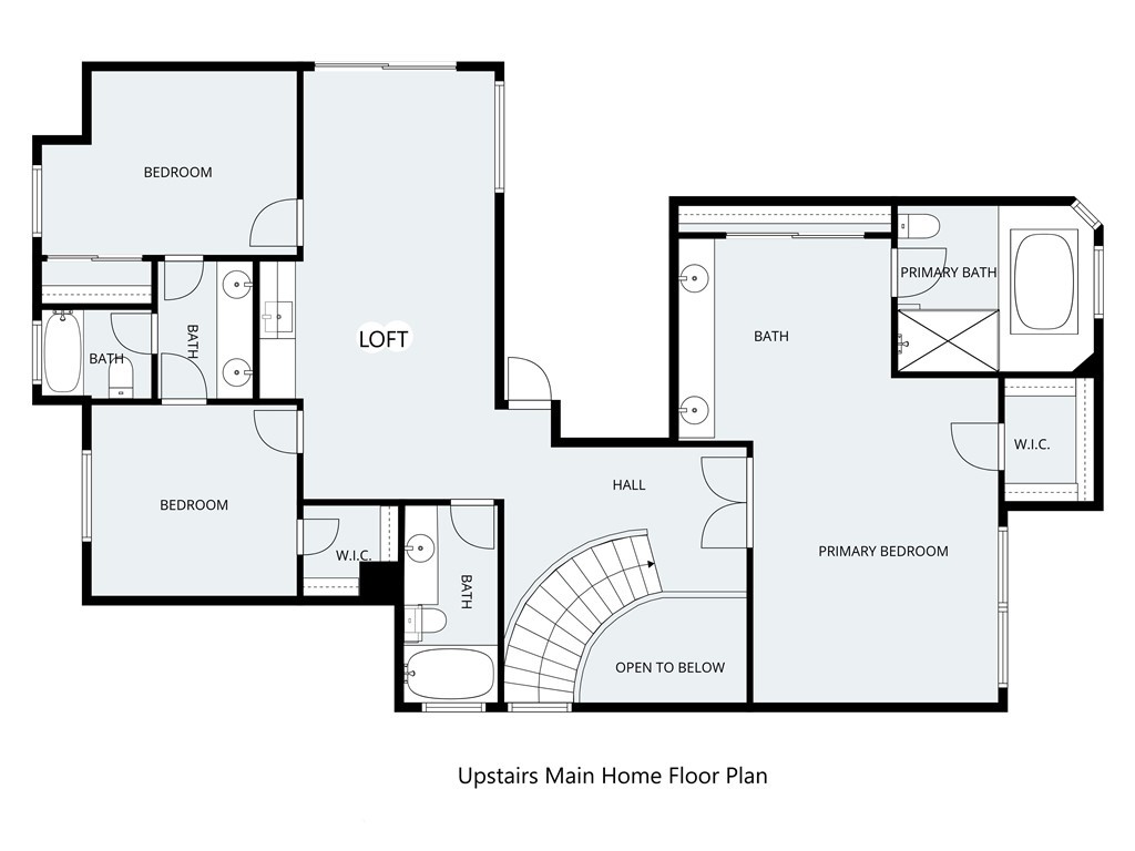 5739 Indigo Avenue Rancho Cucamonga, CA 91701 - Photo 50 of 51 Upstairs Floorplan Main Home