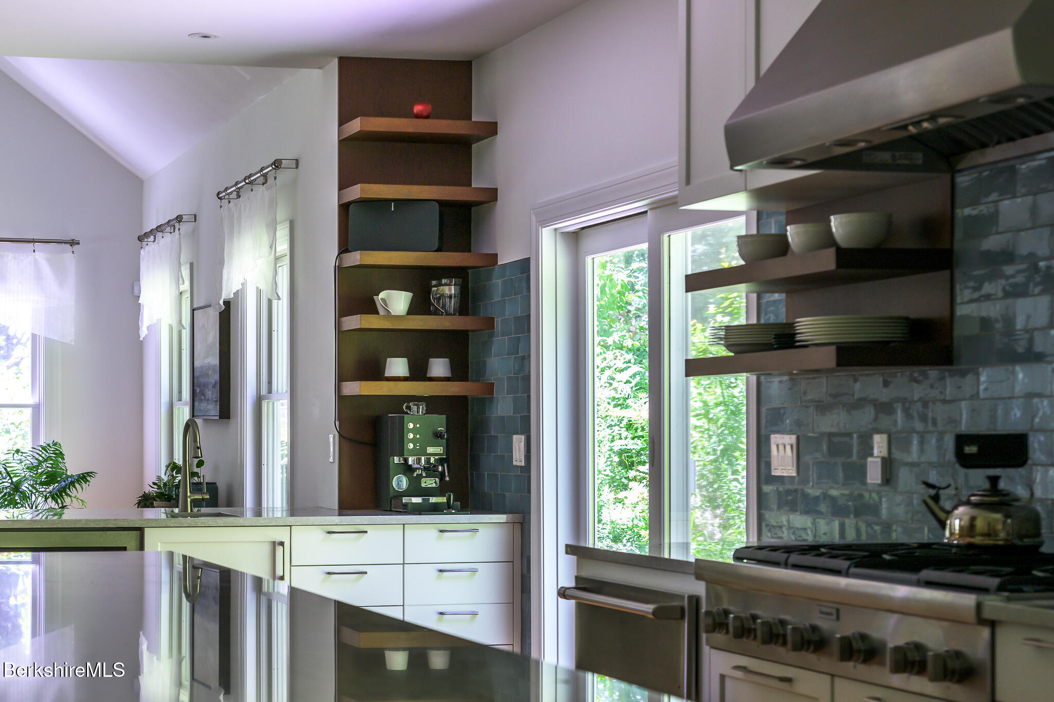 50 Old Village Road Alford, MA 01230 - Photo 18 of 66 a kitchen with stainless steel appliances a stove and a refrigerator