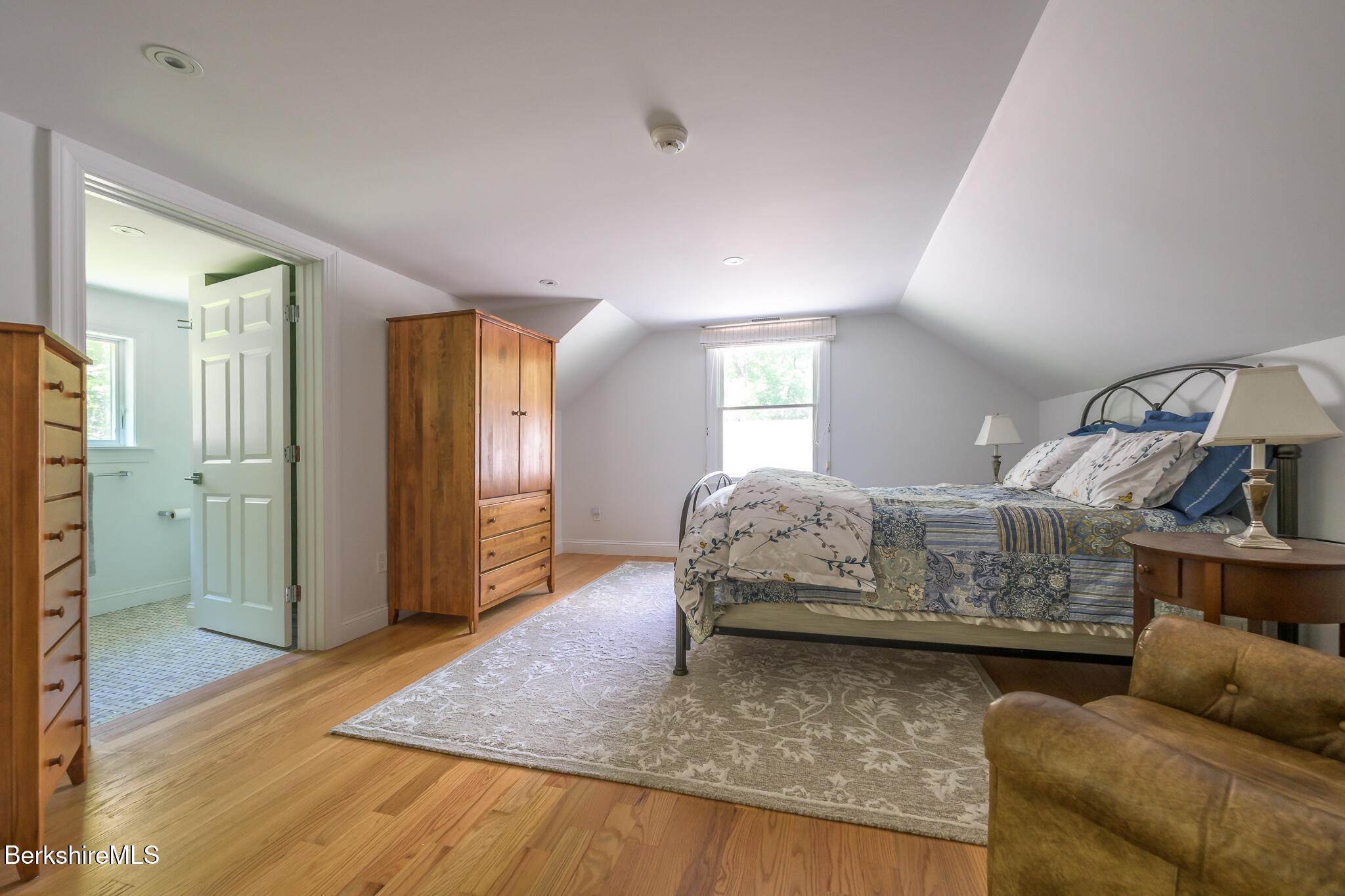 50 Old Village Road Alford, MA 01230 - Photo 47 of 66 a bedroom with a bed and a couch