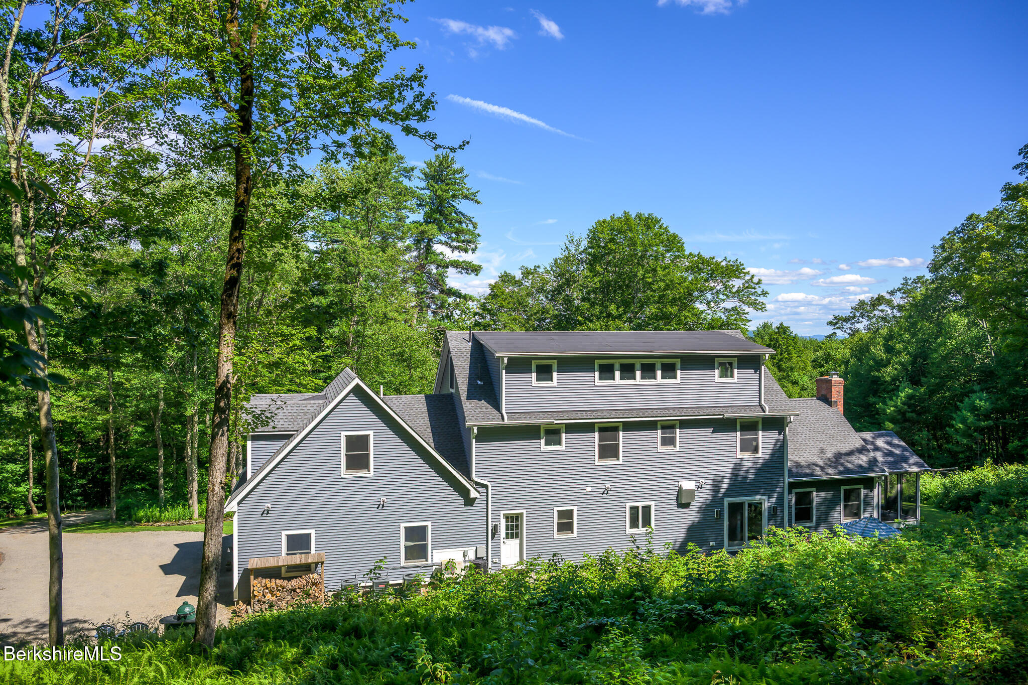 50 Old Village Road Alford, MA 01230 - Photo 55 of 66 a view of a house with a yard