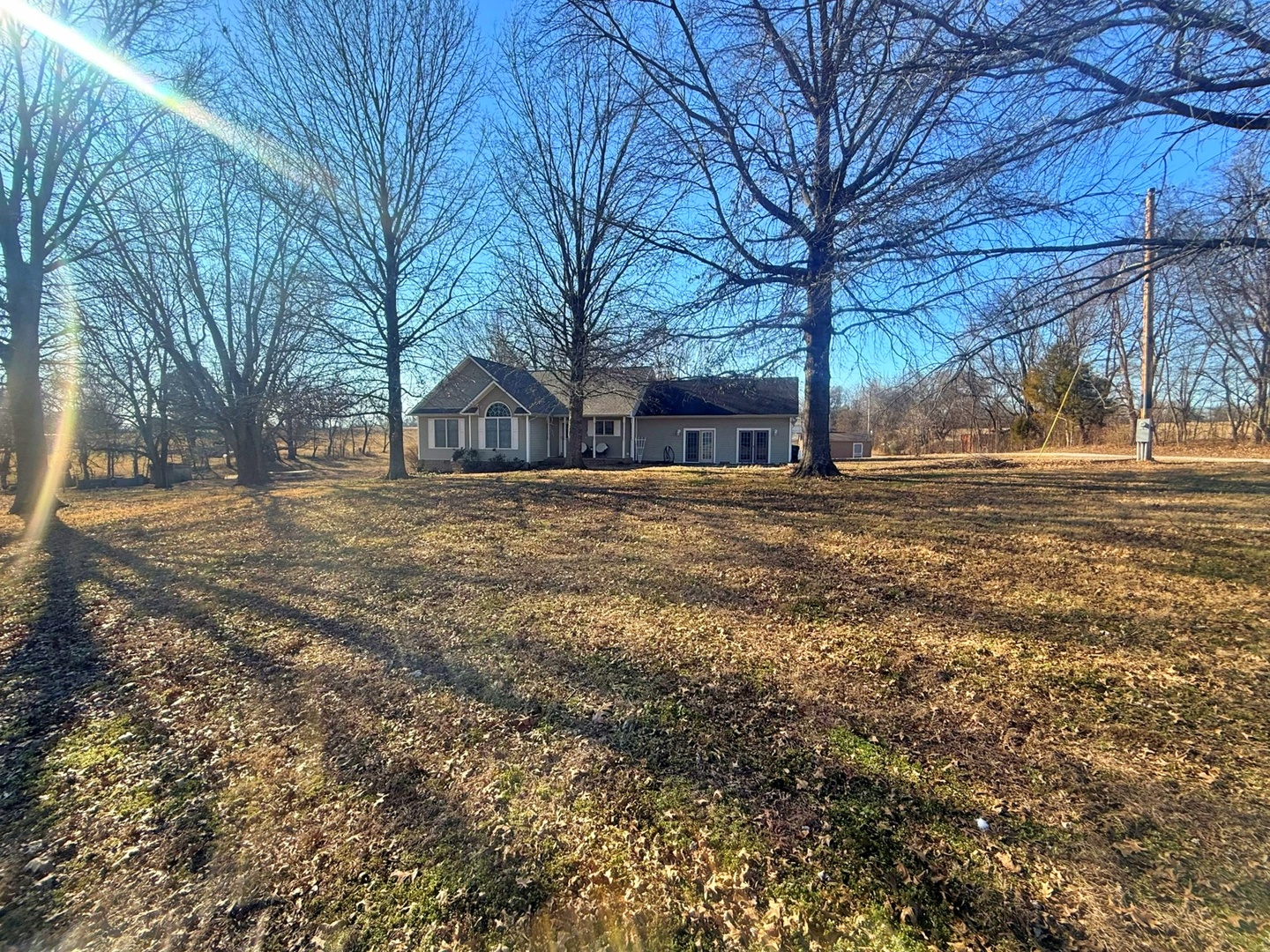 3675 Macedonia Road Metropolis, IL 62960 - Photo 3 of 50 a view of a yard with a house