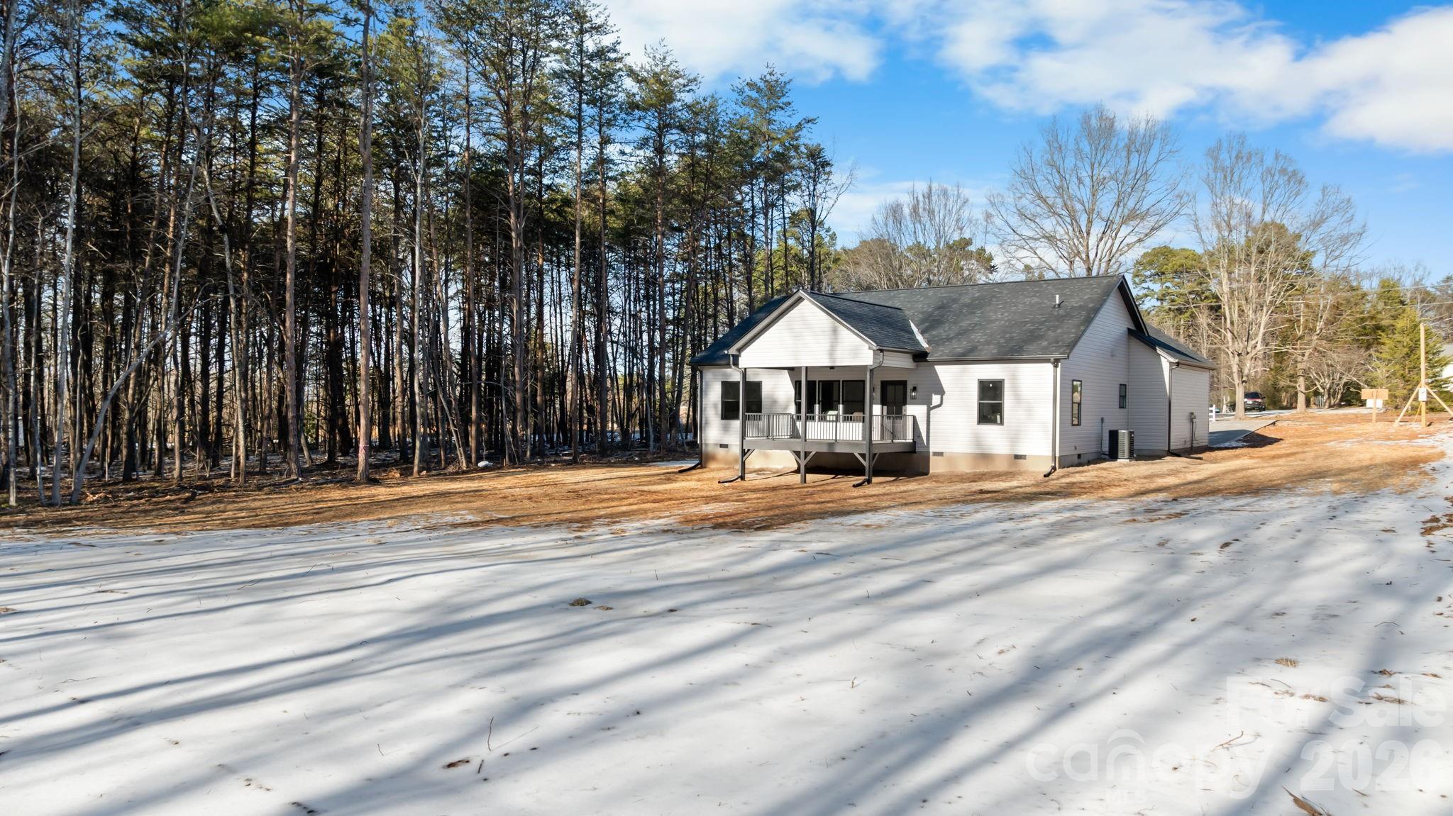548 Car Farm Road Lincolnton, NC 28092 - Photo 32 of 41 a front view of house with yard space and trees around