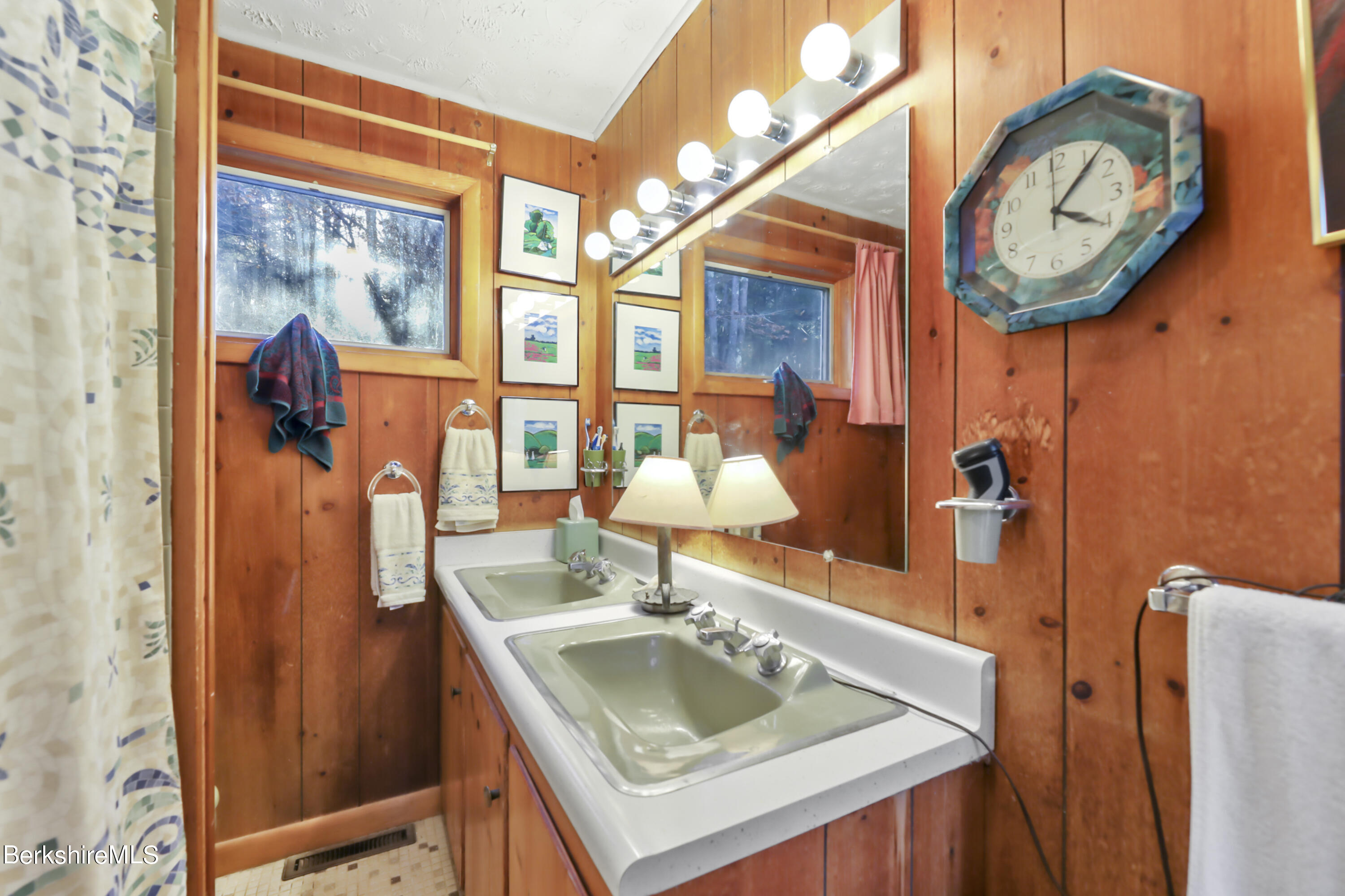 180 Beaver Dam Road Lee, MA 01238 - Photo 23 of 39 a bathroom with a sink and a large mirror