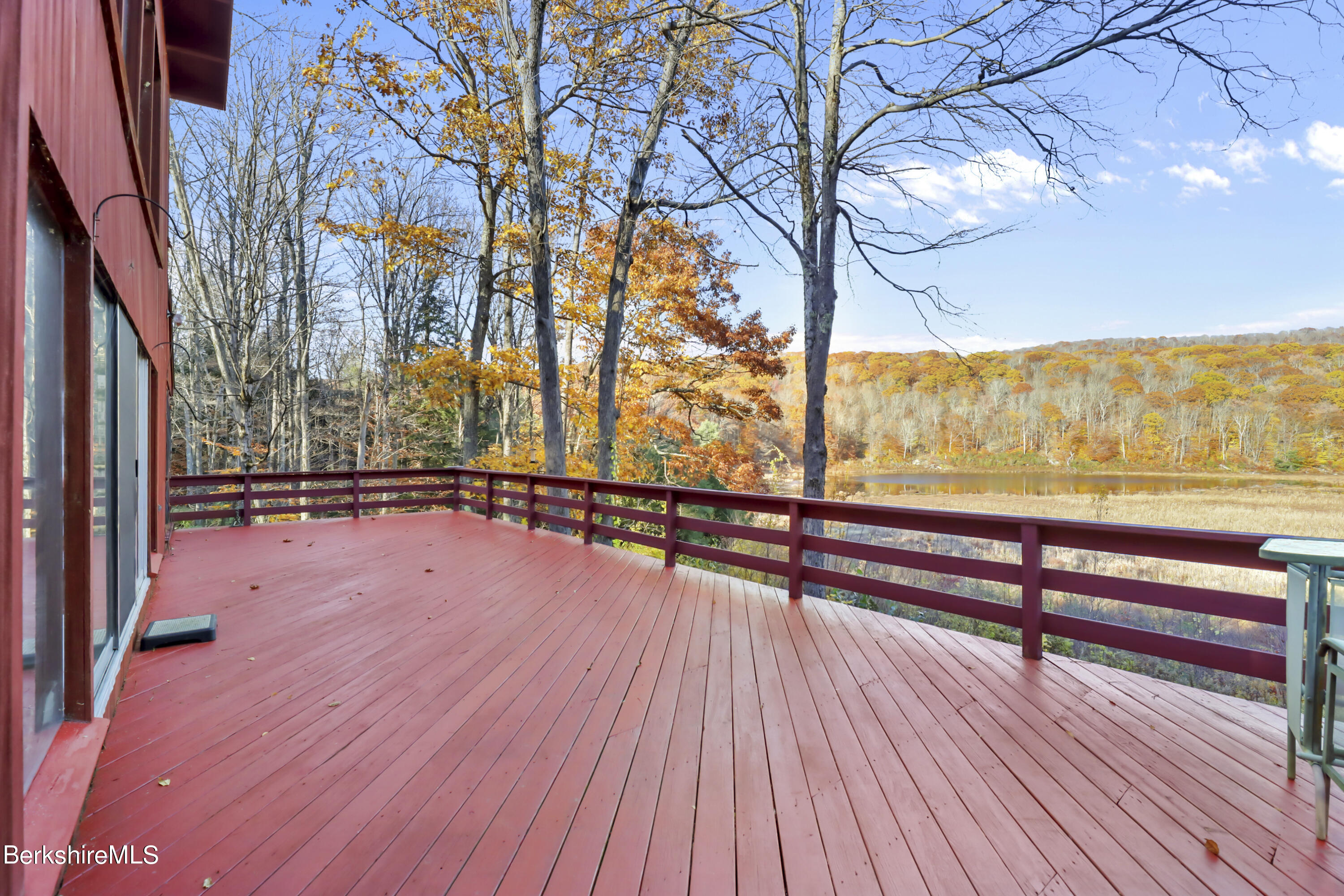 180 Beaver Dam Road Lee, MA 01238 - Photo 4 of 39 a view of outdoor space with deck and wooden floor