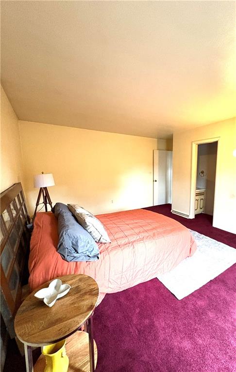 627 Wayne Avenue Monaca, PA 15061 - Photo 11 of 18 a bedroom with a bed and a painting on the wall