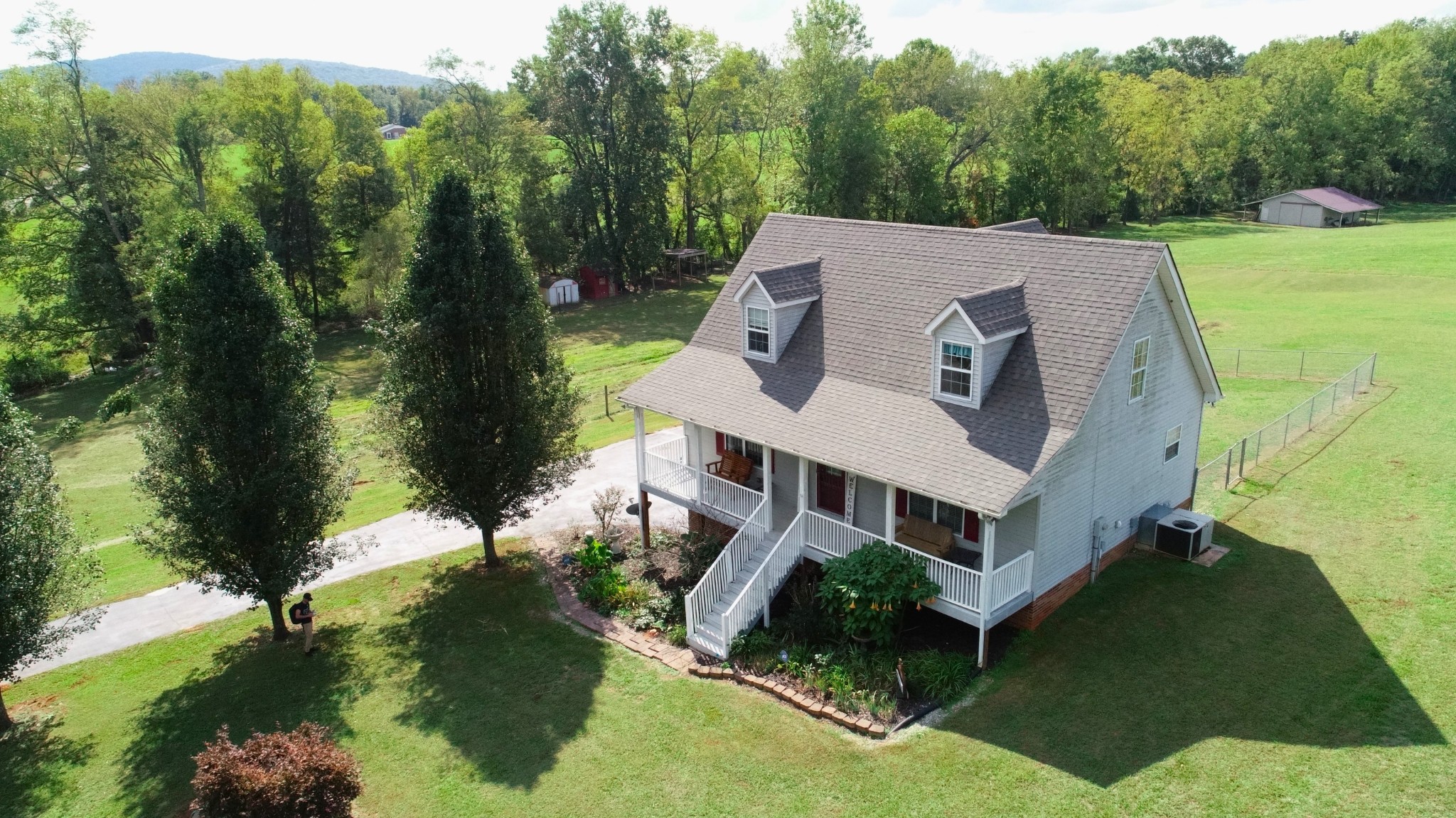 4038 Mt Zion Road Morrison, TN 37357 - Photo 32 of 38 a aerial view of a house with a yard