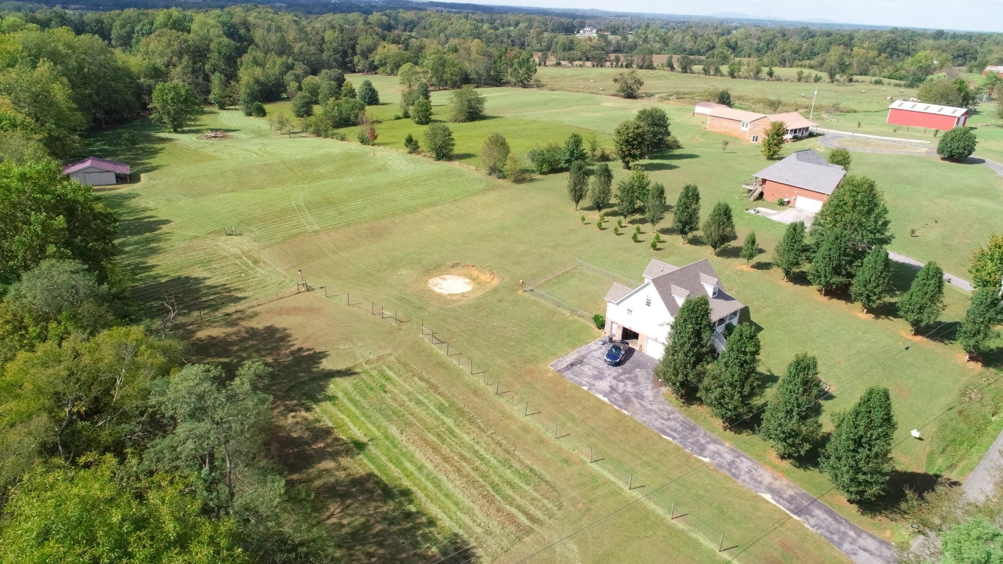 4038 Mt Zion Road Morrison, TN 37357 - Photo 37 of 38 an aerial view of a houses with yard