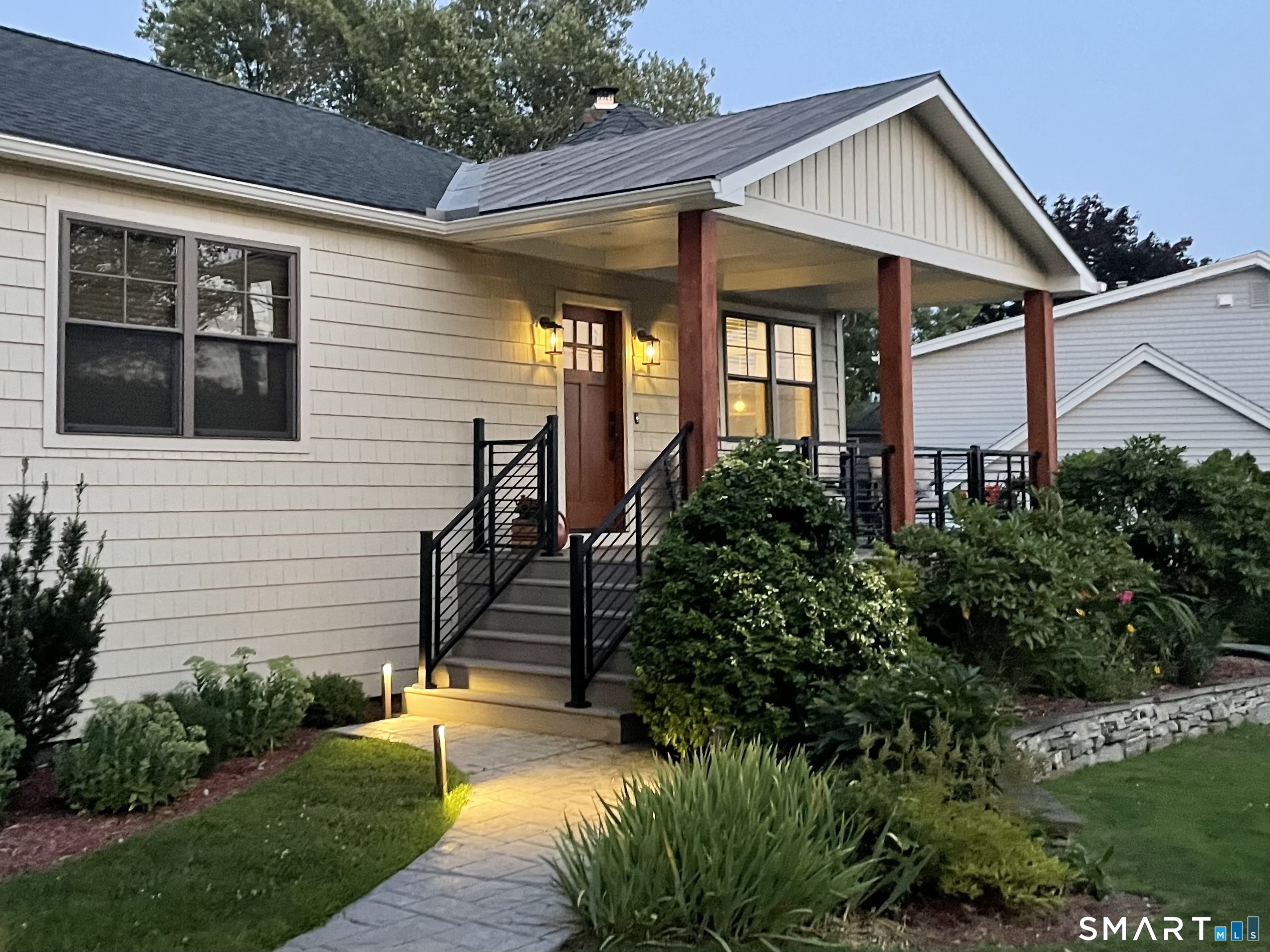 25 Harbor Street Branford, CT 06405 - Photo 31 of 34 a view of house with backyard and garden