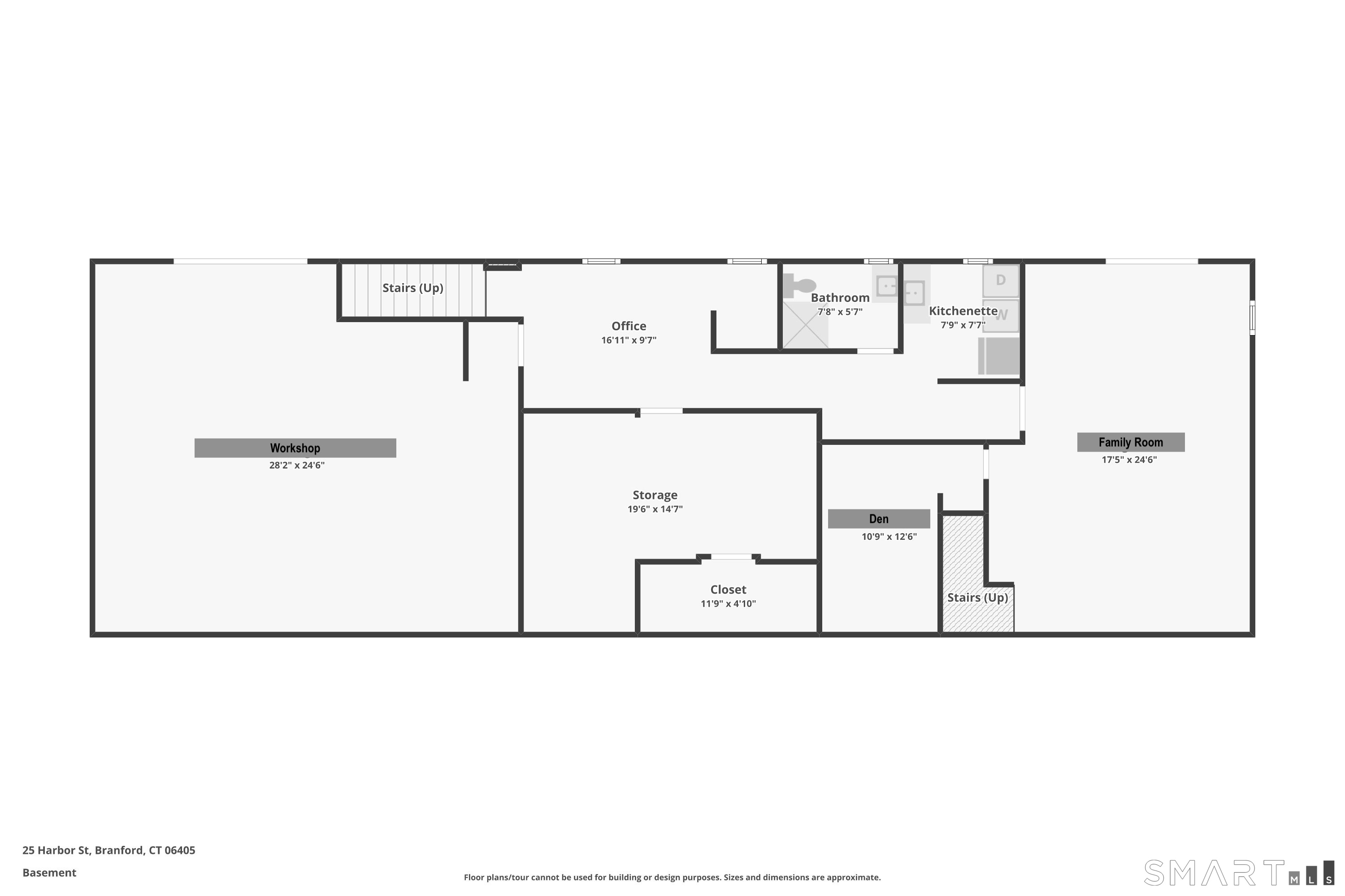 25 Harbor Street Branford, CT 06405 - Photo 34 of 34 a picture of a room with a white refrigerator and white wall