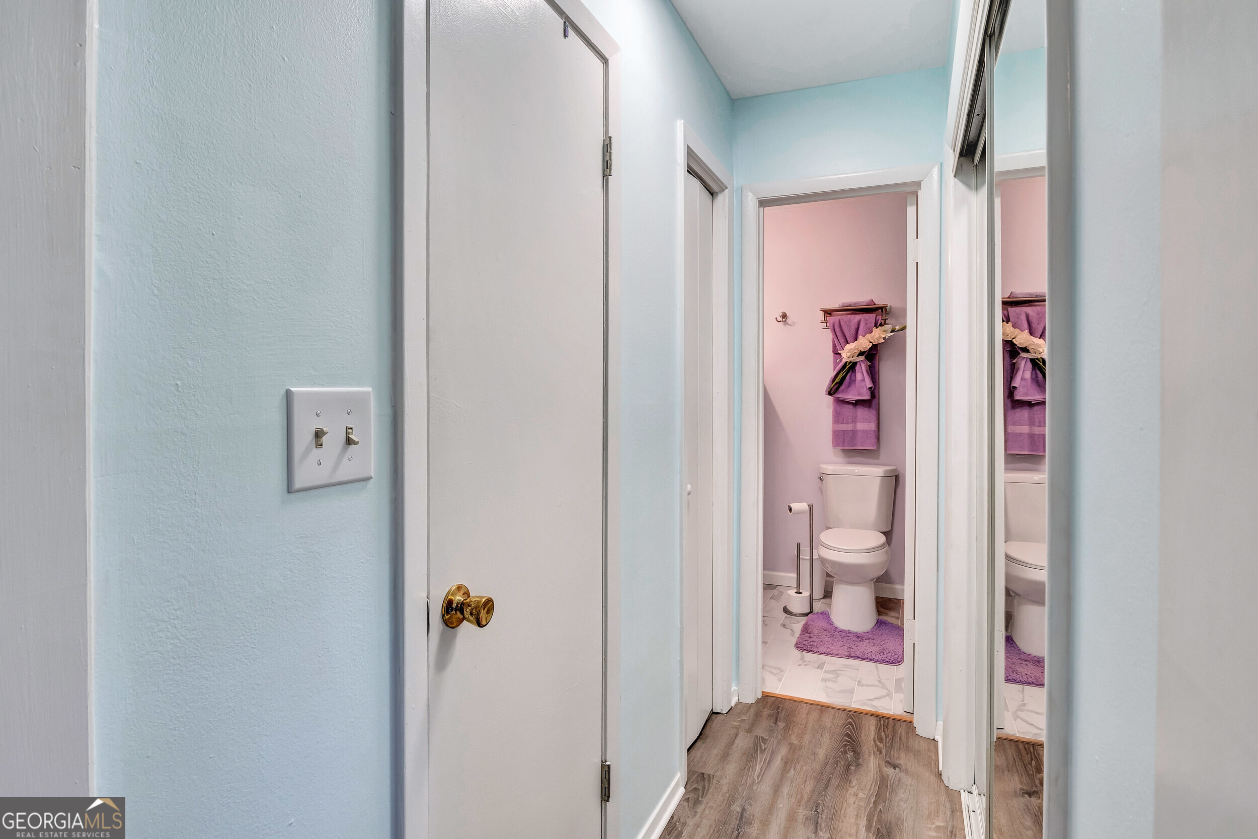 2805 Northeast Expressway Northeast, Unit C12 Atlanta, GA 30345 - Photo 18 of 21 a bathroom with a toilet and a shower