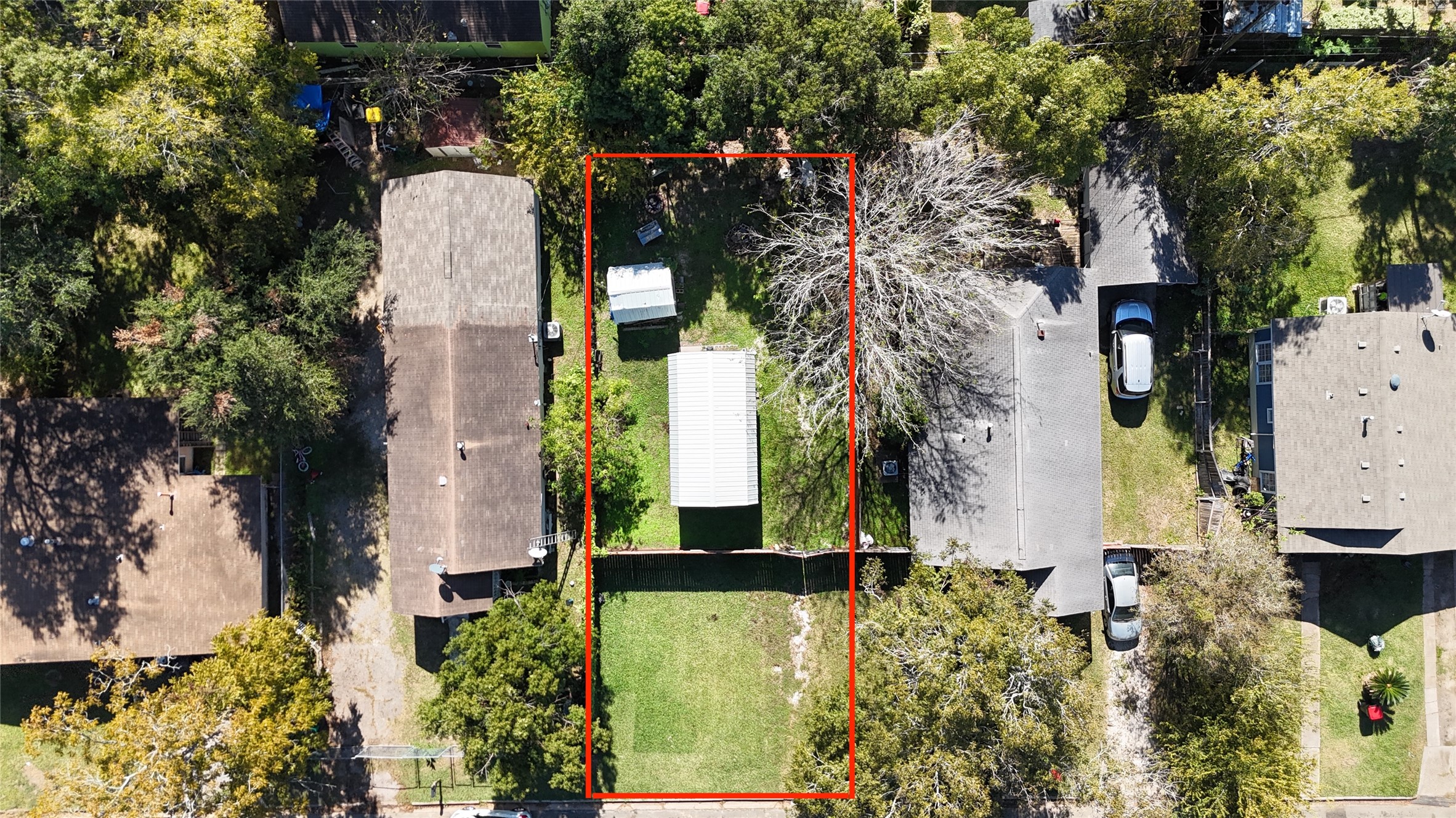 503 Forrest Street Baytown, TX 77520 - Photo 1 of 6 an aerial view of residential house with outdoor space and parking