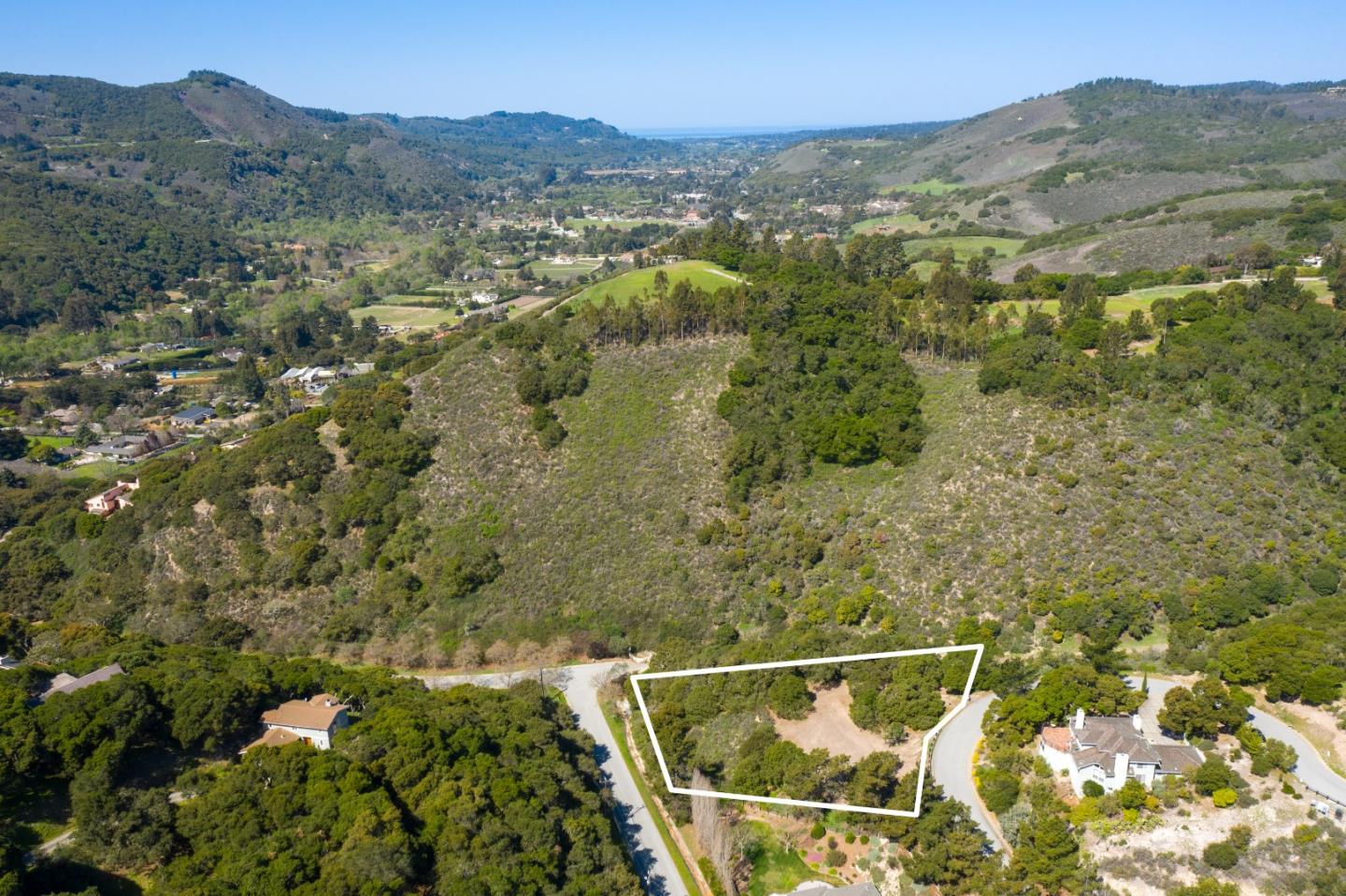 28007 Mercurio Road Carmel, CA 93923 - Photo 7 of 21 an aerial view of residential house with an outdoor space