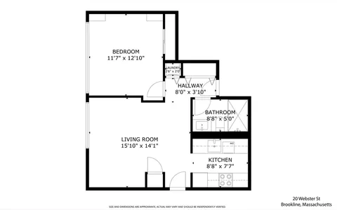 $649,000 | 20 Webster Street, Unit 201, Brookline, MA 02446