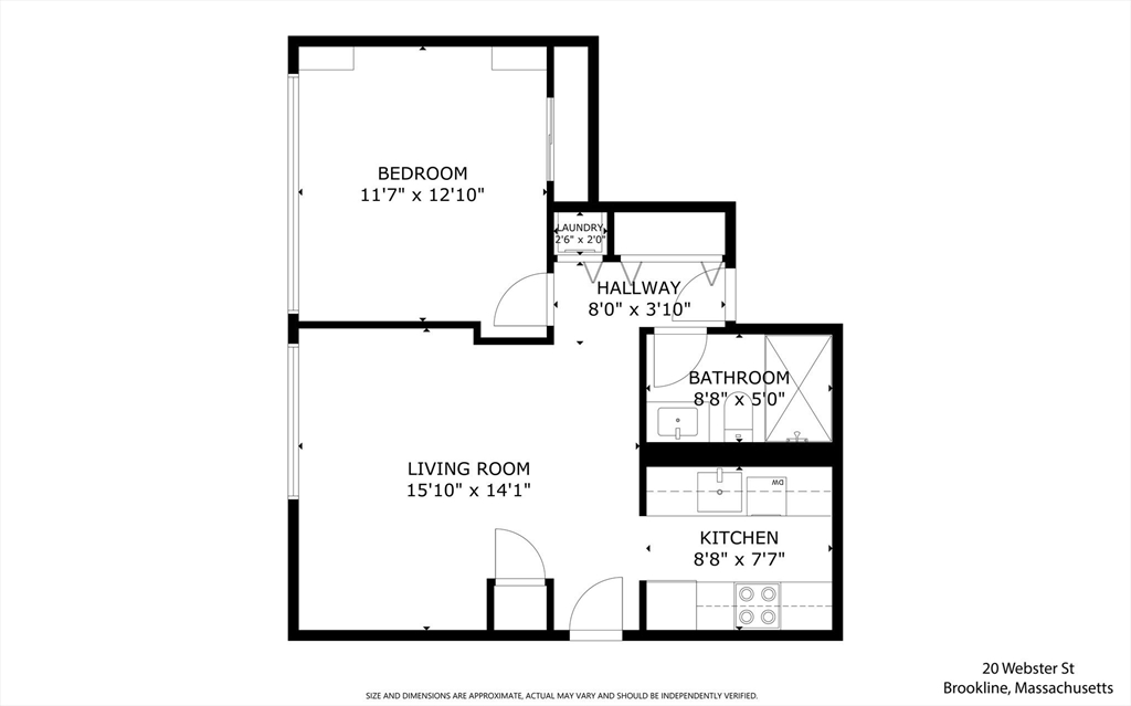 20 Webster Street, Unit 201 Brookline, MA 02446 - Photo 19 of 19