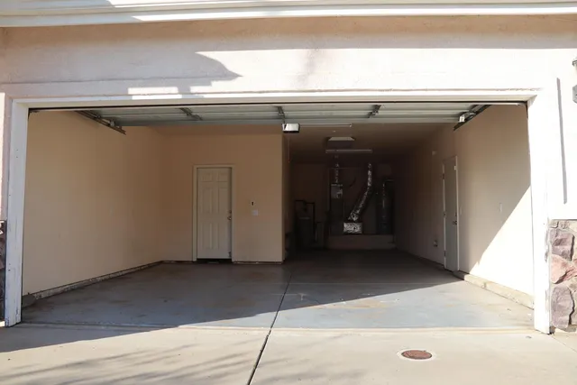 a close view of utility room