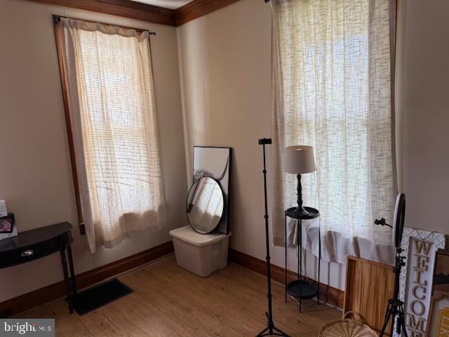 411 East Chestnut Street Lebanon, PA 17042 - Photo 11 of 48 a view of empty room with wooden floor and fan