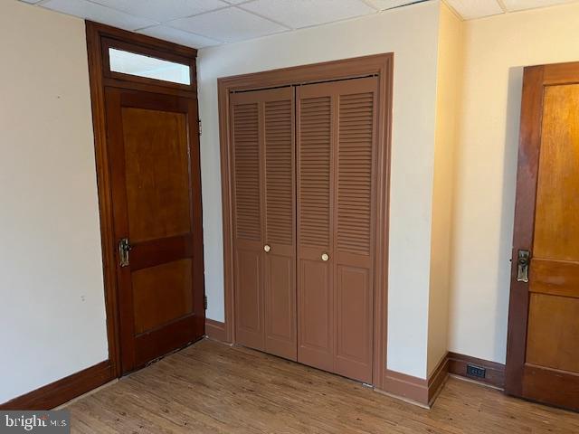 411 East Chestnut Street Lebanon, PA 17042 - Photo 29 of 48 a view of an empty room with wooden floor and closet