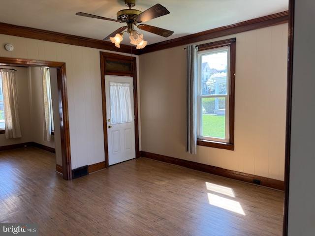411 East Chestnut Street Lebanon, PA 17042 - Photo 30 of 48 a view of an empty room with wooden floor and a window