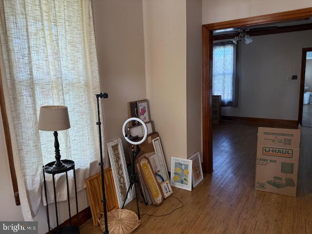 411 East Chestnut Street Lebanon, PA 17042 - Photo 10 of 48 a view of a room with wooden floor windows and a table