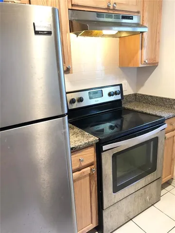 a close view of a stove top oven