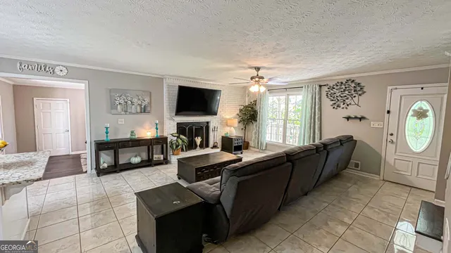 a bedroom with bed and a window