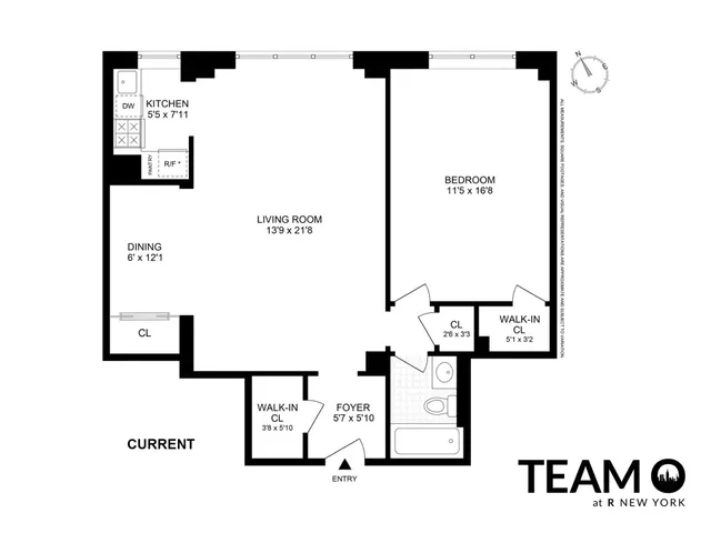 $650,000 | 400 East 52nd Street, Unit 9C | Midtown East