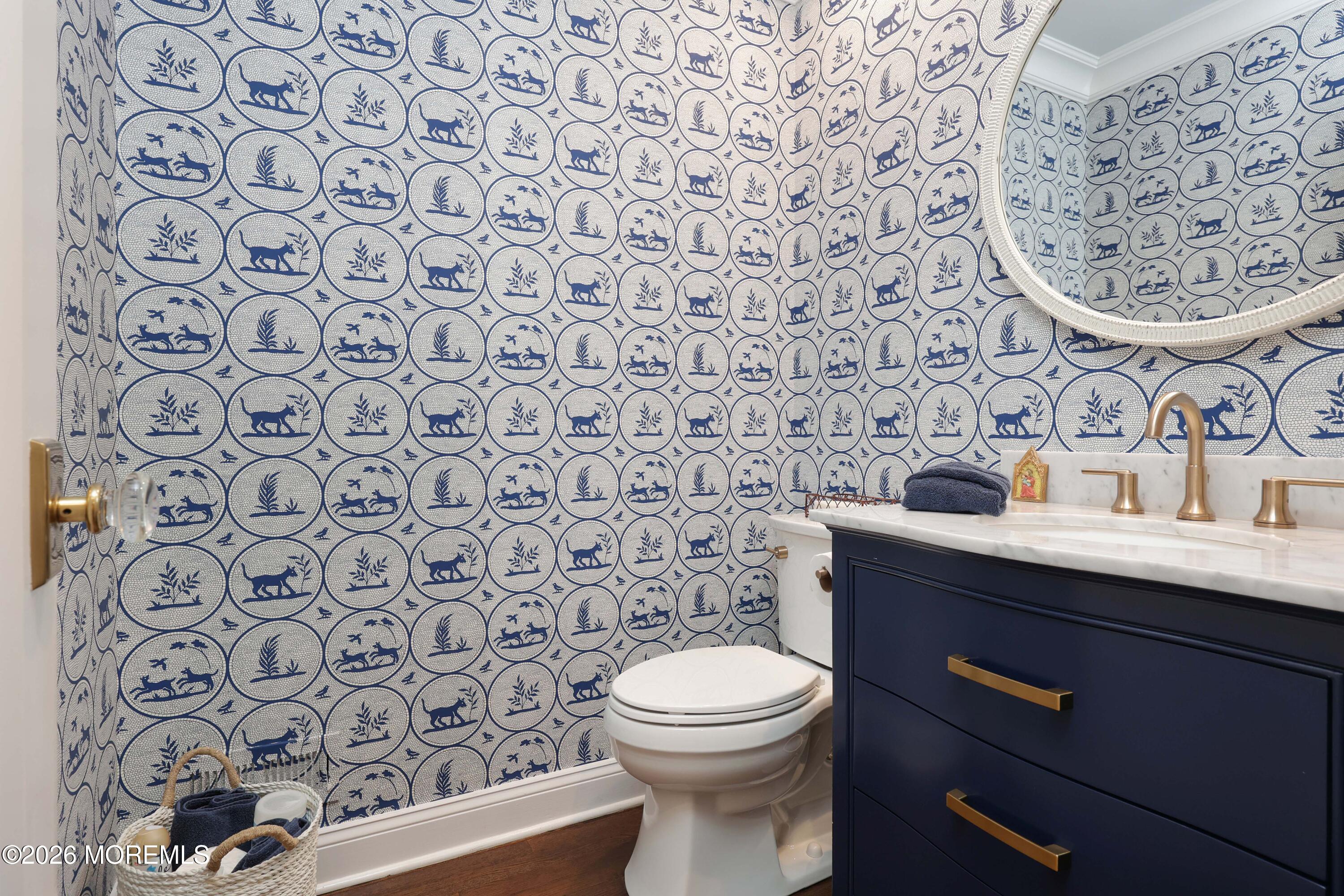 13 Country Lane Little Silver, NJ 07739 - Photo 17 of 42 a bathroom with a toilet and a sink