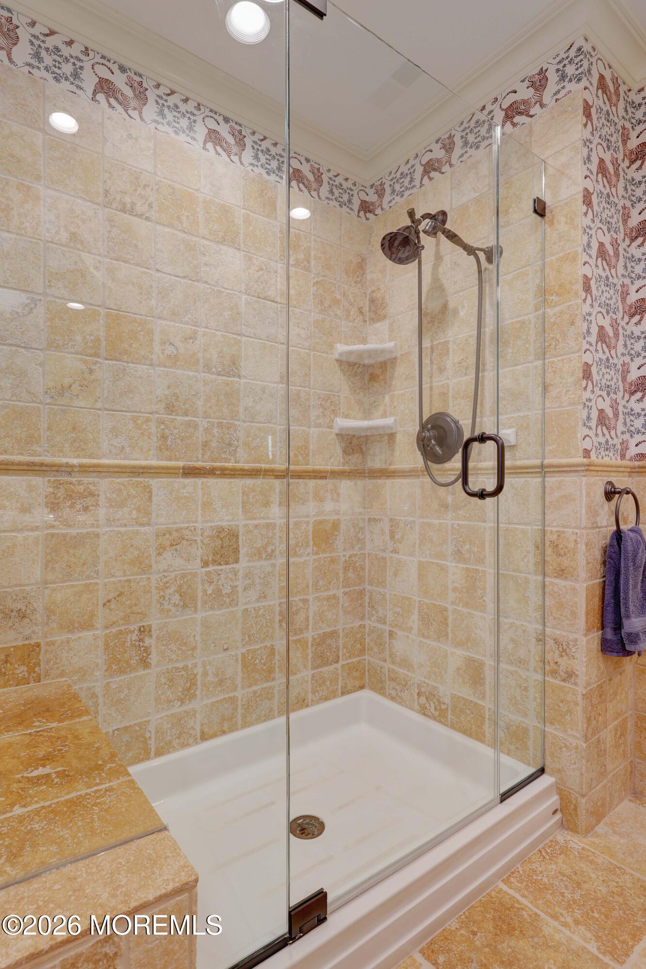 13 Country Lane Little Silver, NJ 07739 - Photo 29 of 42 a bathroom with a shower and a bath tub