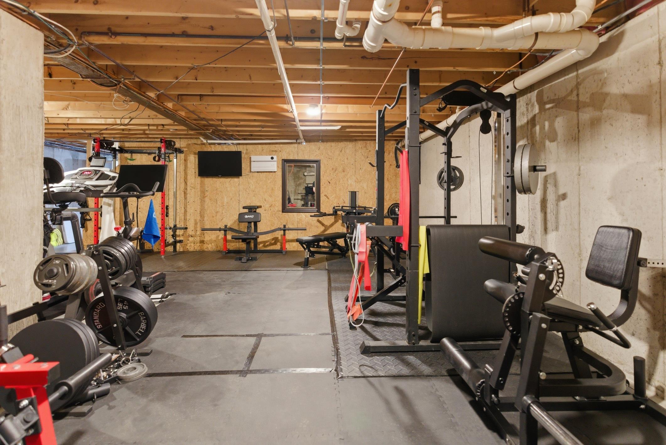 105 Dyer Road Lewiston, ME 04240 - Photo 92 of 110 Basement Gym Area
