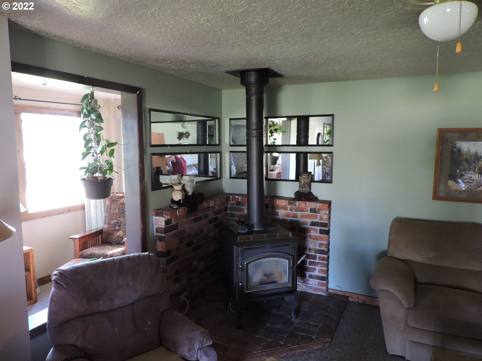 57900 Weaver Road Union, OR 97883 - Photo 7 of 31 Fireplace Gas Burning Stove/Insert
