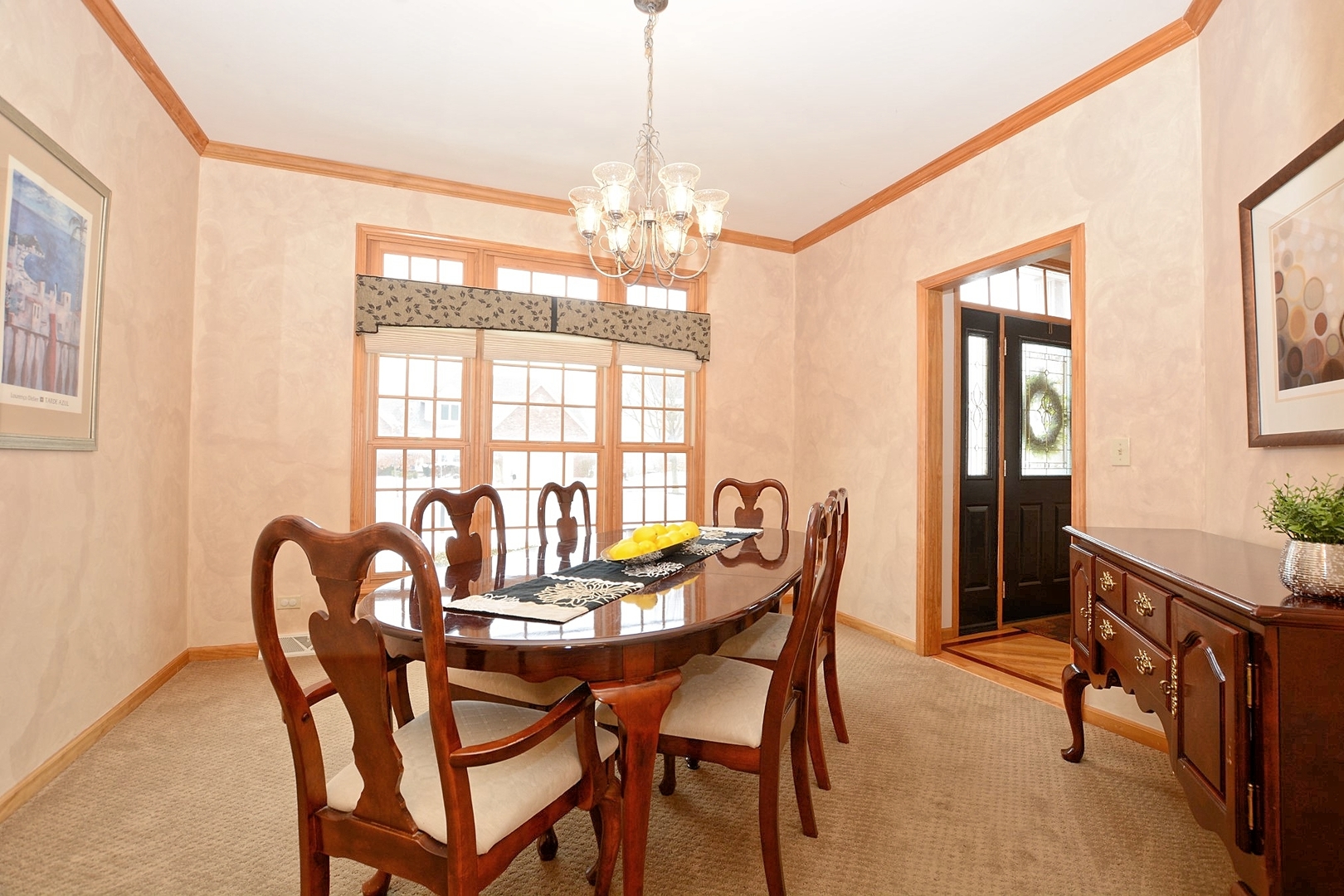 916 Merrill New Road Sugar Grove, IL 60554 - Photo 12 of 23 a view of a dining room with furniture and window