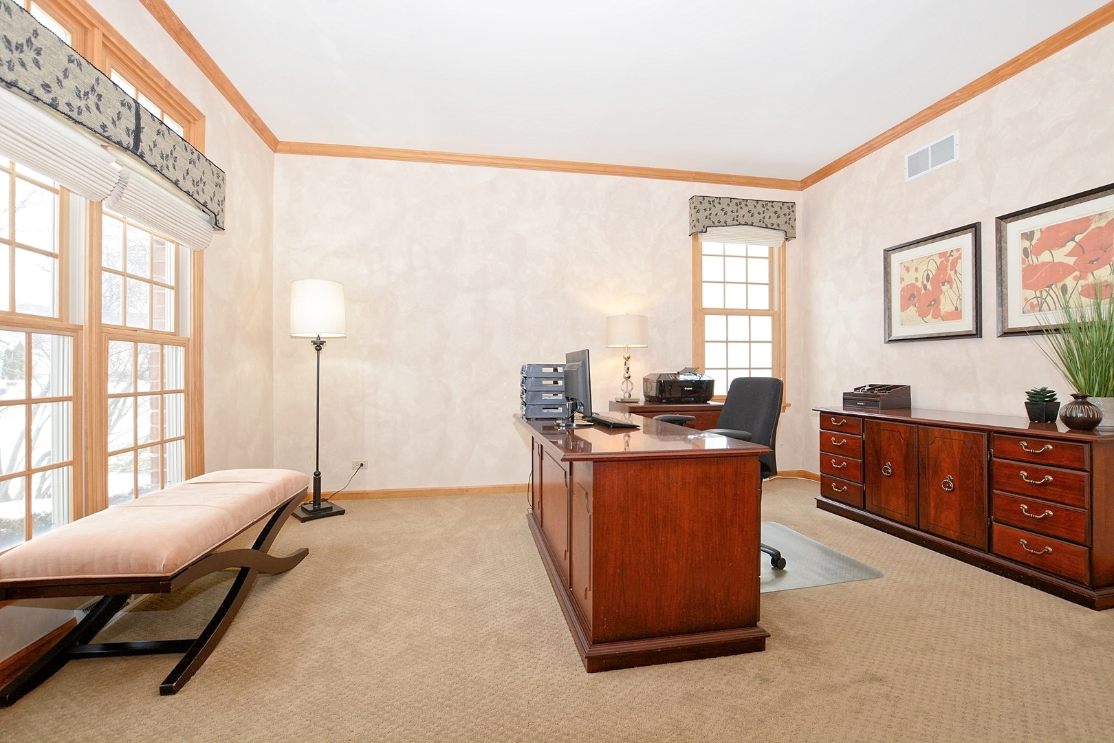916 Merrill New Road Sugar Grove, IL 60554 - Photo 13 of 23 a room with furniture a rug and a window