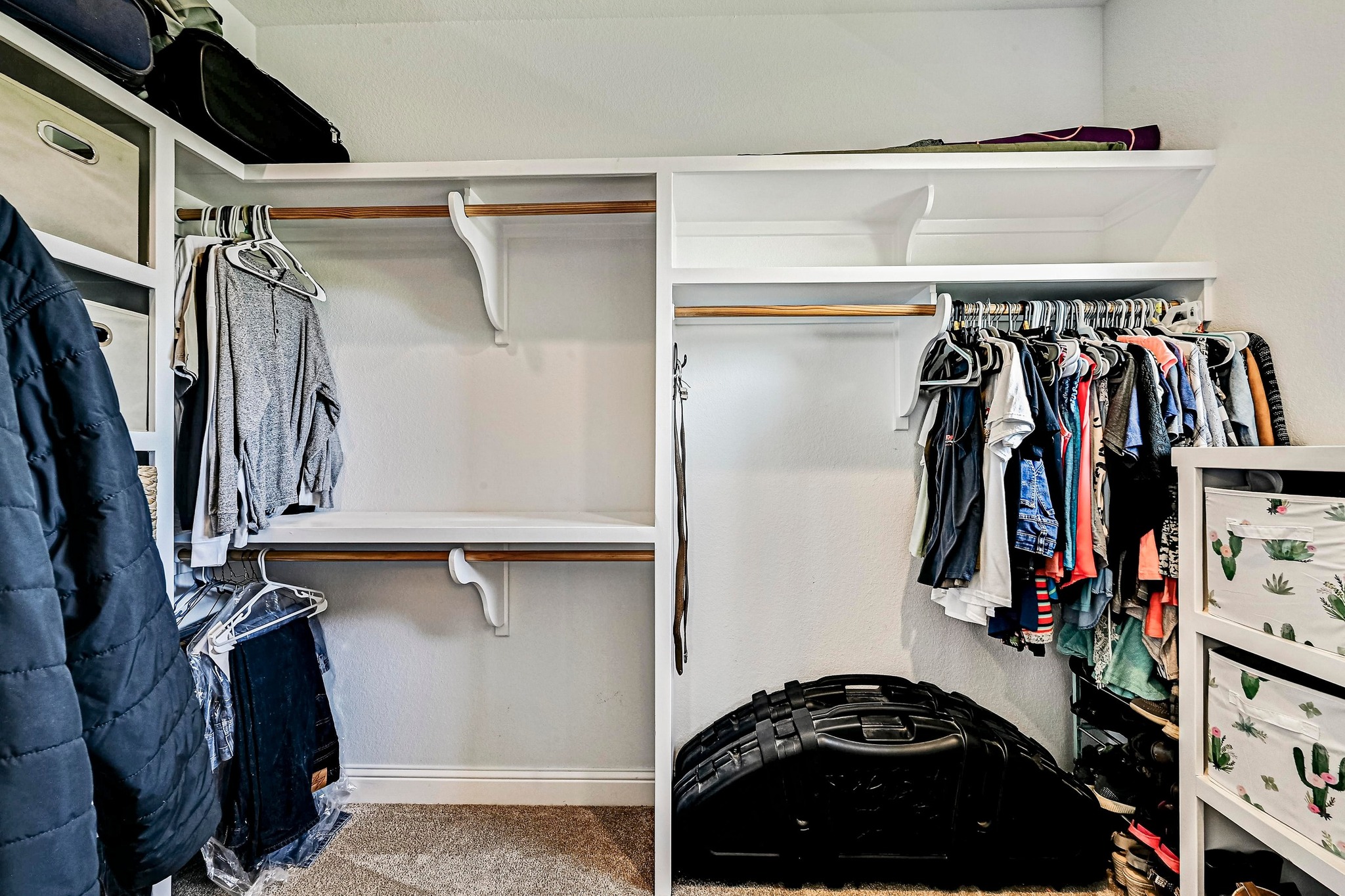 312 First Down Dash Burnet, TX 78611 - Photo 20 of 39 a view of walk in closet with clothes and shoes