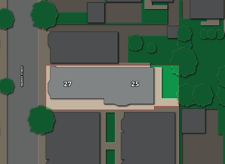 25-27 Marney Street Cambridge, MA 02141 - Photo 5 of 21 a view of a room with green walls