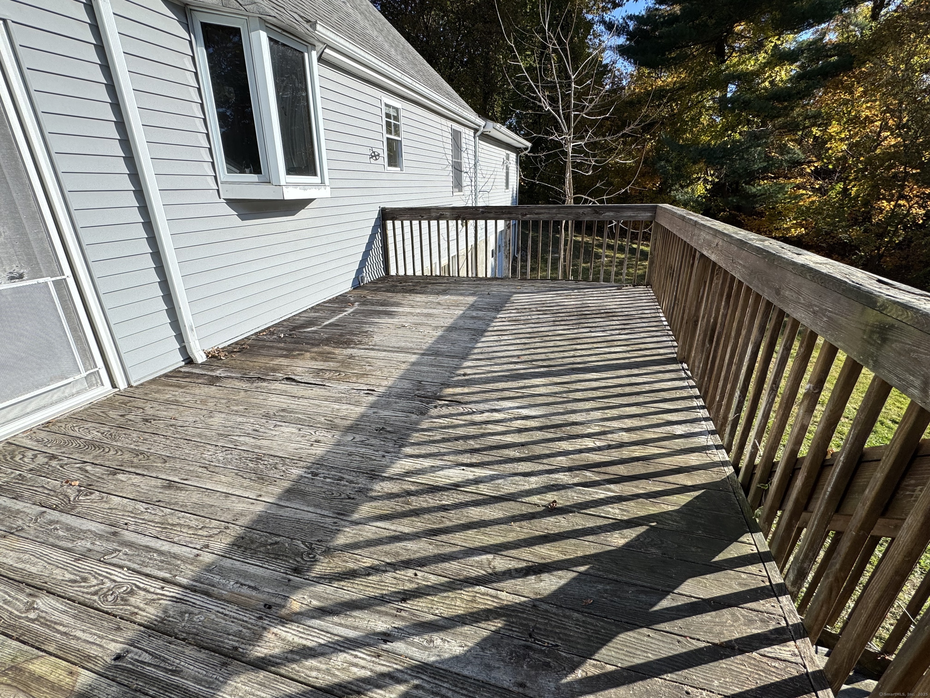 104 Cemetery Road Vernon, CT 06066 - Photo 21 of 28 a view of a balcony with wooden floor