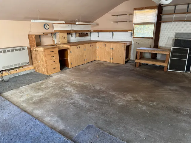 a view of a terrace with a big yard