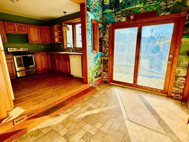 a view of a living room