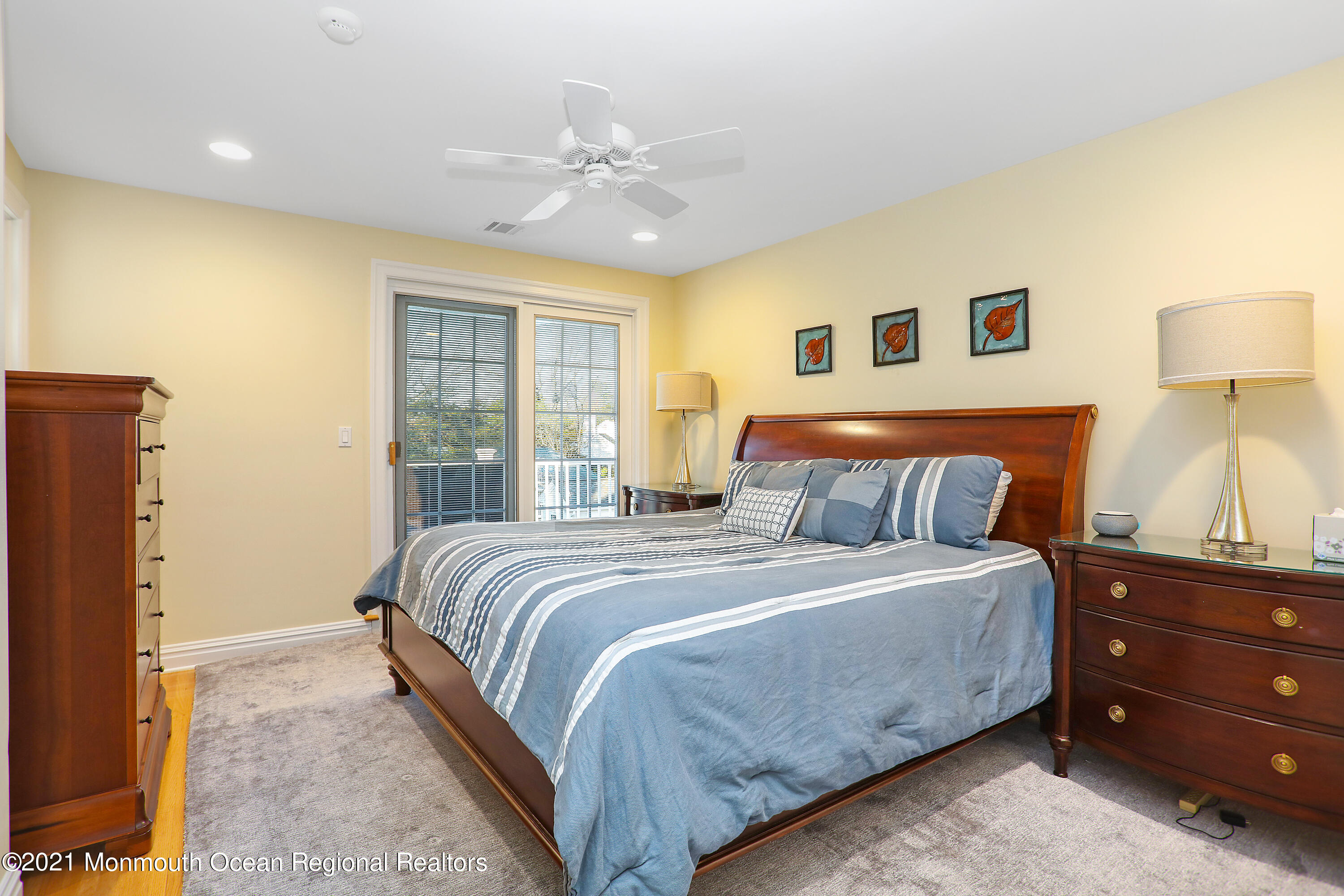38 Vroom Avenue Spring Lake, NJ 07762 - Photo 11 of 15 a bedroom with a bed and a night stand